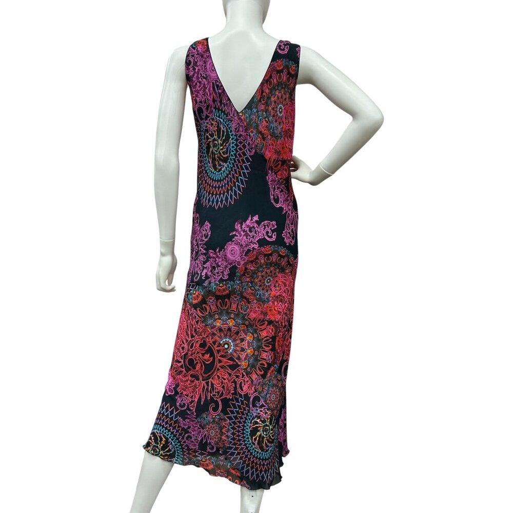 Authentic Versace Collection Halter Plunge V-Neck Maxi Dress IT 42 (US 6) - Picture 6 of 7